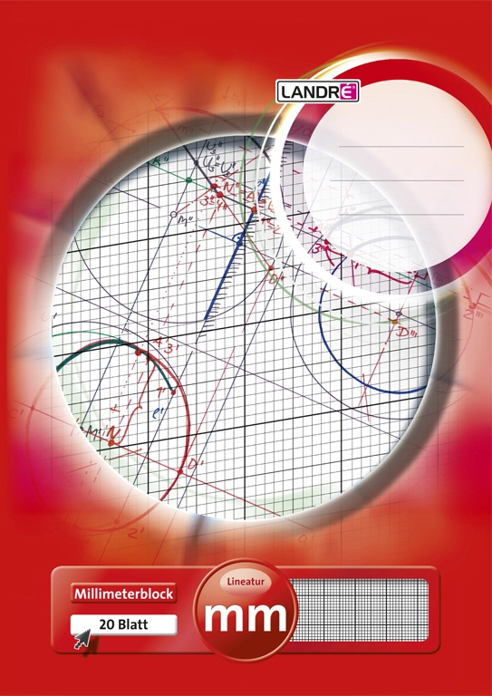 Een landre? millimeterpapier-blok din a3 20 blad 80gr koop je bij NiceSupplies.nl