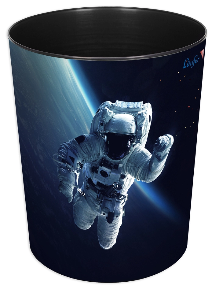 Een laufer prullenbak astronaut koop je bij NiceSupplies.nl