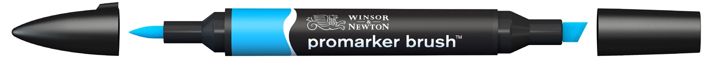 Een lefranc & bourgeois winsor & newton promarker brush cyan koop je bij NiceSupplies.nl