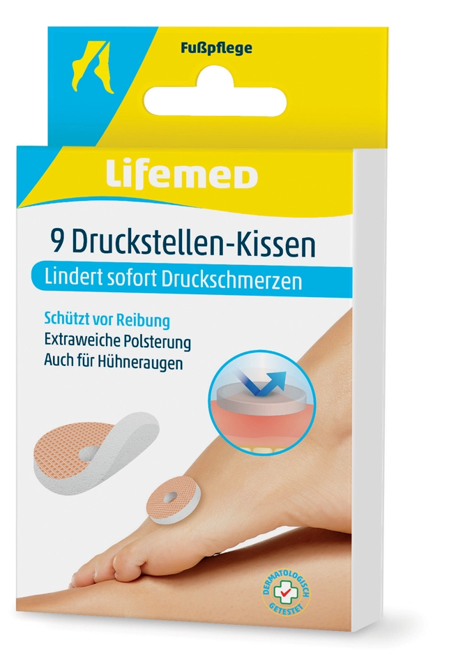 Een lifemed druckstellen-kussen huidfarben 9 stuks koop je bij NiceSupplies.nl