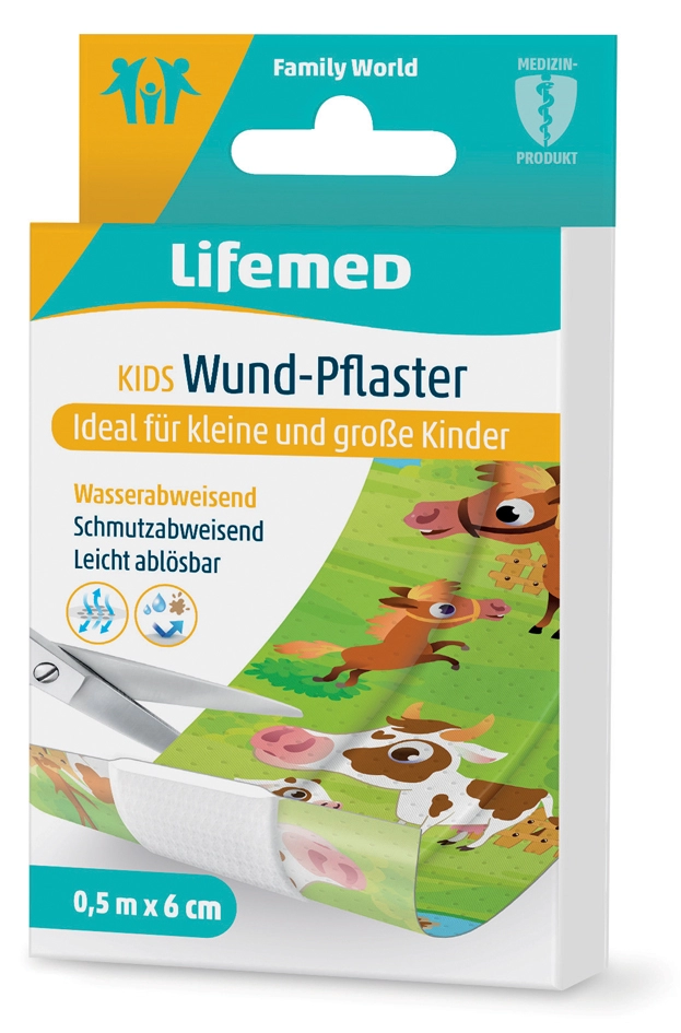 Een lifemed kinder-wond-pleister farmtiere 500mmx60mm koop je bij NiceSupplies.nl