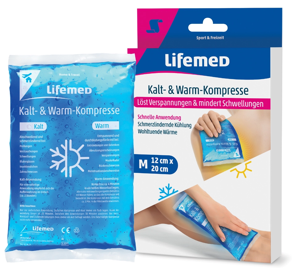 Een lifemed koud-warm-kompresse 140x130mm blauw koop je bij NiceSupplies.nl