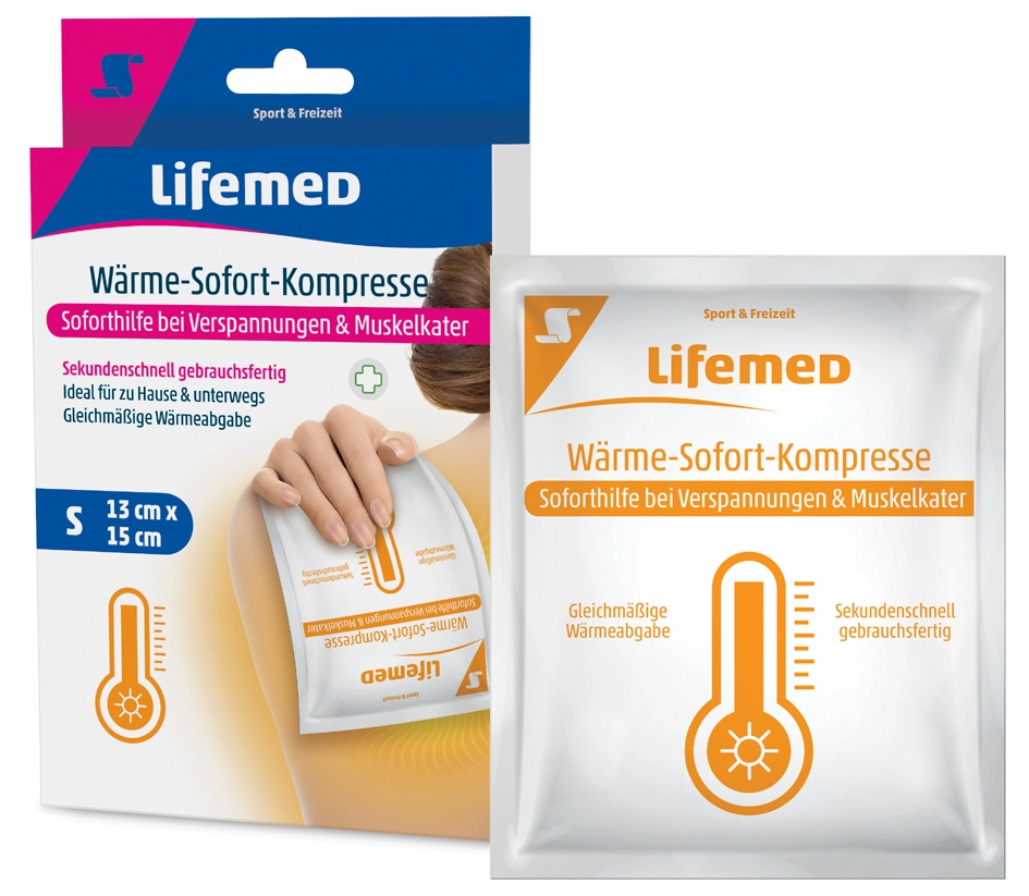 Een lifemed warmte-sofort-kompresse 150x130mm wit koop je bij NiceSupplies.nl