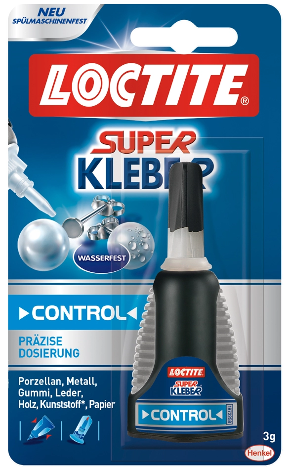 Een loctite supare lijm control 3gr fles koop je bij NiceSupplies.nl