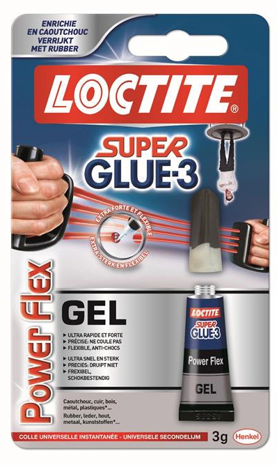 Een loctite super lijm-3 colle instantanée gel formule gel koop je bij NiceSupplies.nl