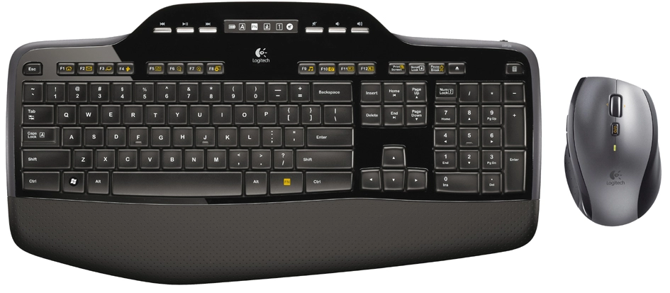 Een logitech desktop set mk710 draadloos zwart-antraciet koop je bij NiceSupplies.nl