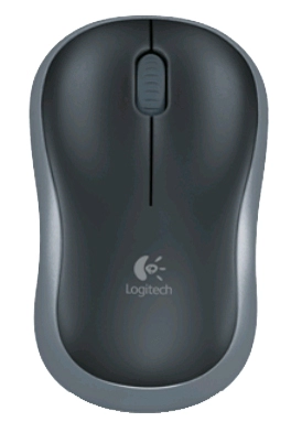 Een logitech optische muis m185 draadloos donkergrijs koop je bij NiceSupplies.nl