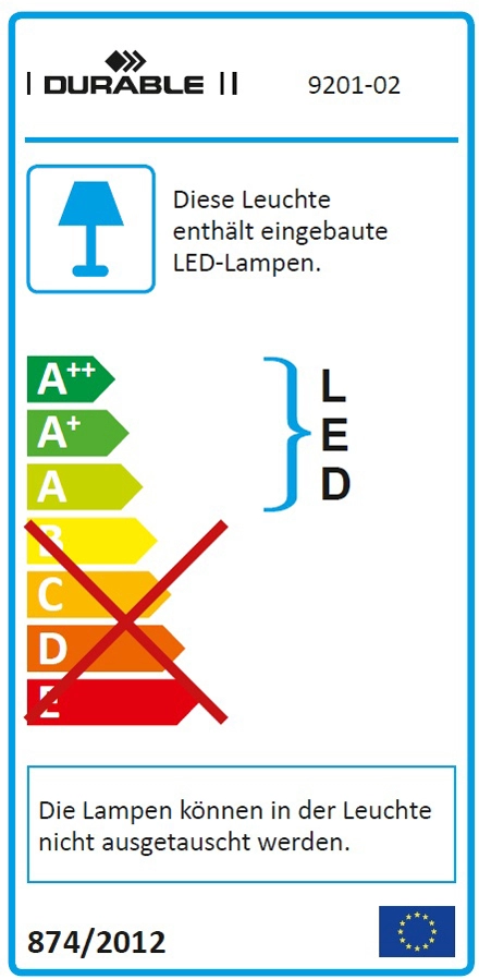 Een luctra led-bureaulamp table rechte base wit koop je bij NiceSupplies.nl