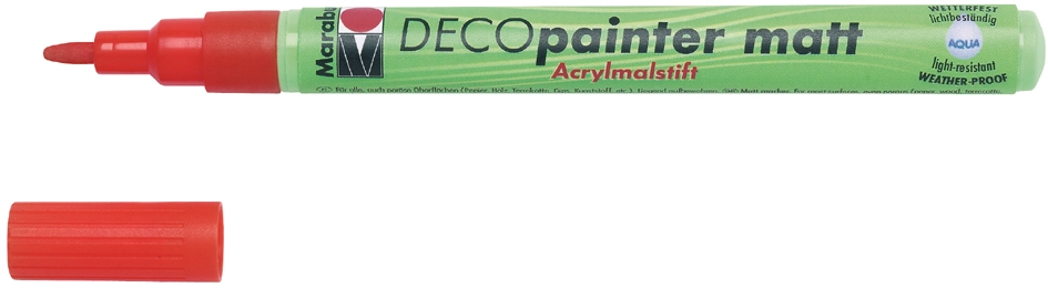 Een marabu acrylmarker deco painter mat goud koop je bij NiceSupplies.nl