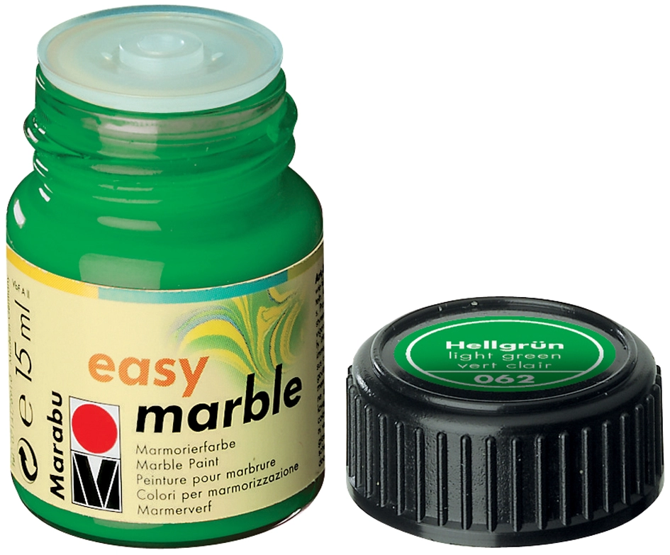 Een marabu marmer effect verf easy marble kersenrood 15 ml glas koop je bij NiceSupplies.nl