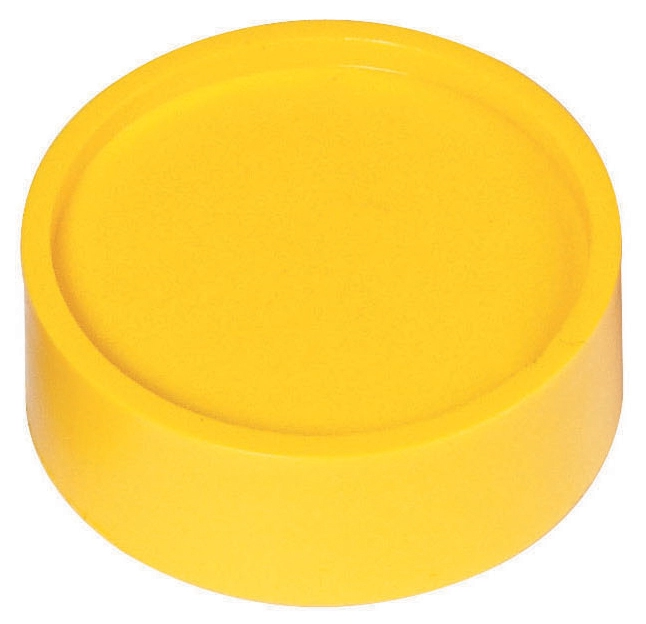 Een maul industriemagneet diameter: 34 mm hechtvermogen: 2 kg geel koop je bij NiceSupplies.nl