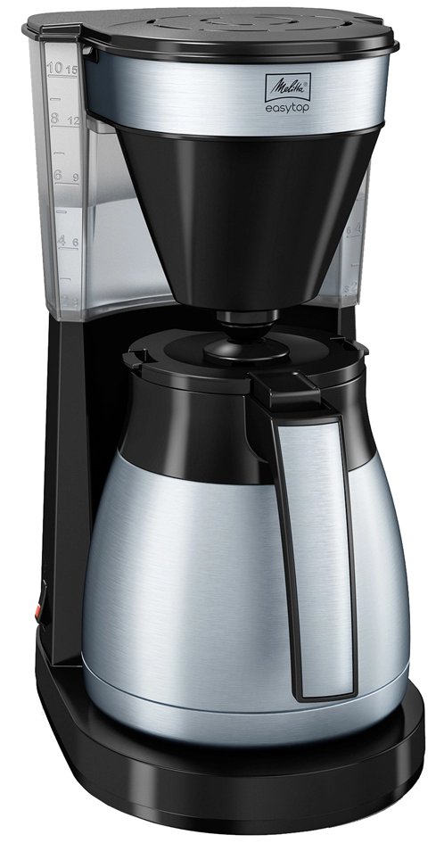 Een melitta koffiezetter easy top ii therm steel zwart koop je bij NiceSupplies.nl