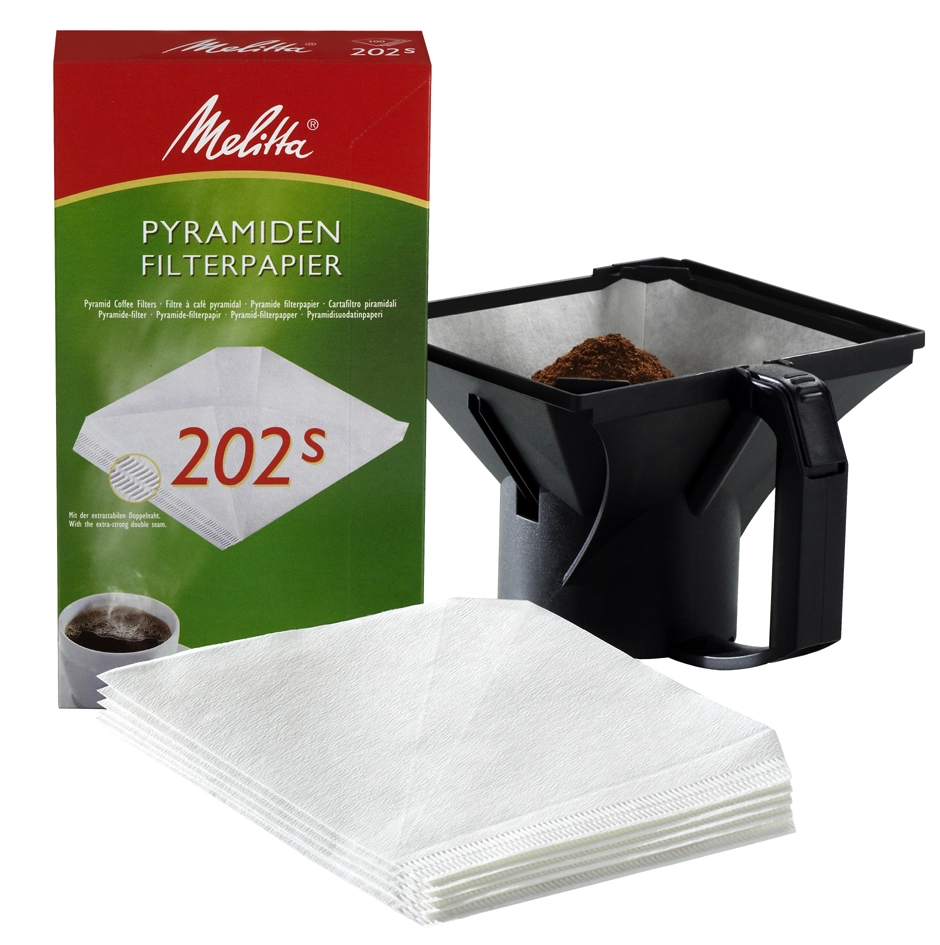 Een melitta pyramidenfilter 202s voor gastronomie-machines koop je bij NiceSupplies.nl