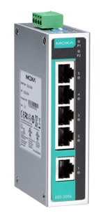 Een moxa unmanaged industrial ethernet swit ch 5 poorten eds-205a koop je bij NiceSupplies.nl