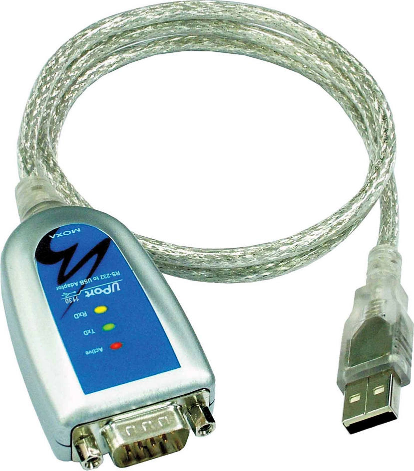 Een moxa usb 11 1xrs422-485 adapter met terminal blok koop je bij NiceSupplies.nl