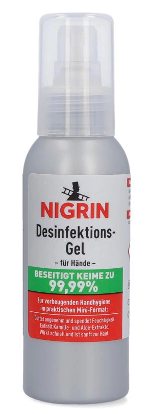 Een nigrin handdesinfectiesgel 100 ml koop je bij NiceSupplies.nl