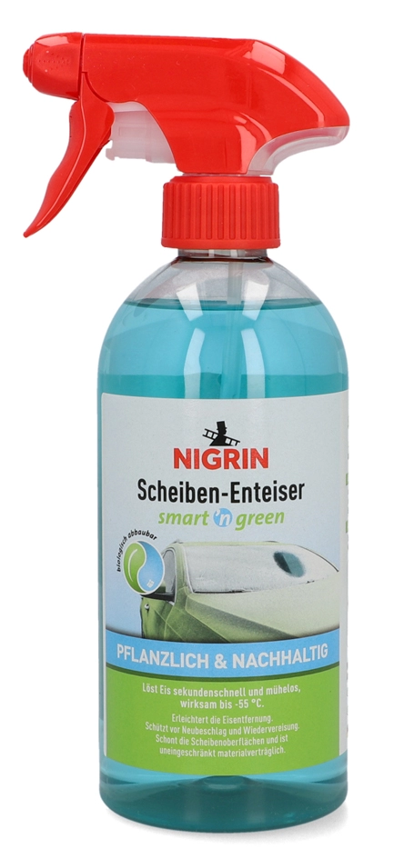 Een nigrin kfz-ruiten-enteiser smart'n green 500 ml koop je bij NiceSupplies.nl