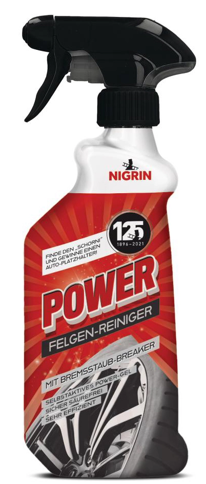 Een nigrin power felgen-reiniger 750 ml koop je bij NiceSupplies.nl