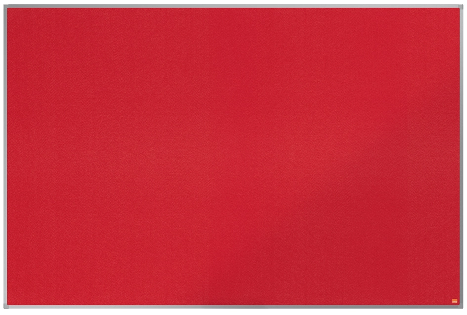 Een nobo viltbord essence (b)1 200x(h)900 mm rood koop je bij NiceSupplies.nl