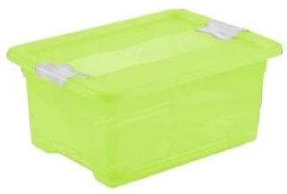 Een okt opbergbox kristal-box 12 liter fresh-green koop je bij NiceSupplies.nl