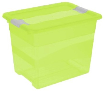 Een okt opbergbox kristal-box 24 liter transparant koop je bij NiceSupplies.nl