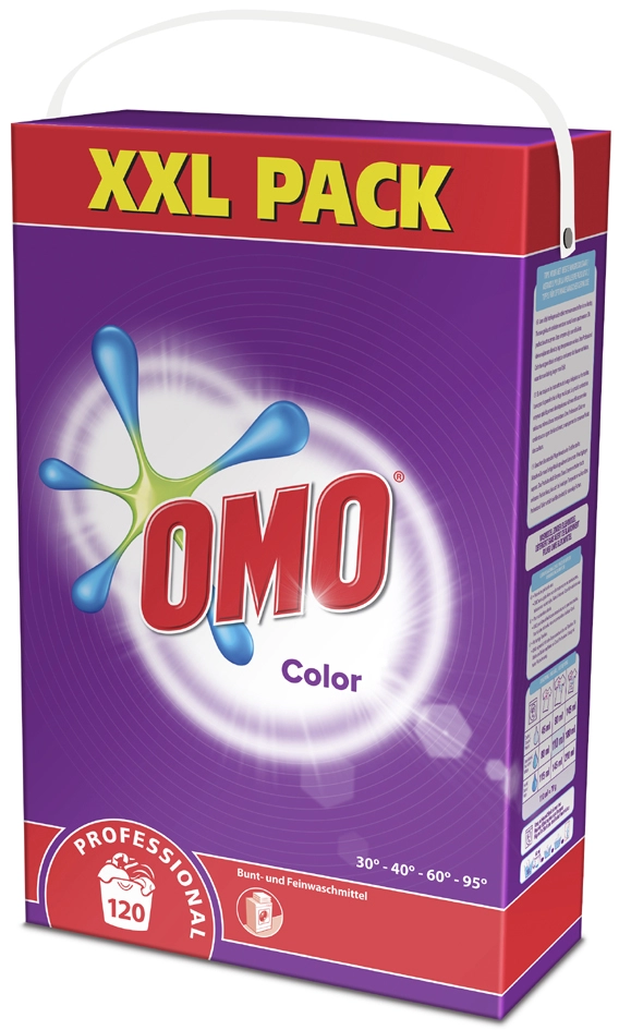 Een omo professional waspoeder color 120 wl 8-4 kg koop je bij NiceSupplies.nl