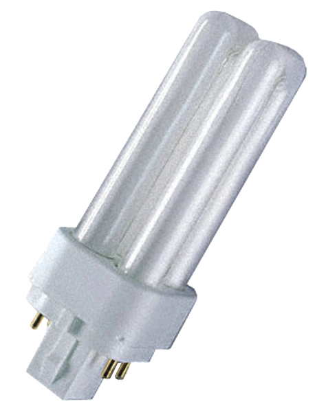 Een osram spaarlamp dulux d-e 10 watt g24q-1 koop je bij NiceSupplies.nl