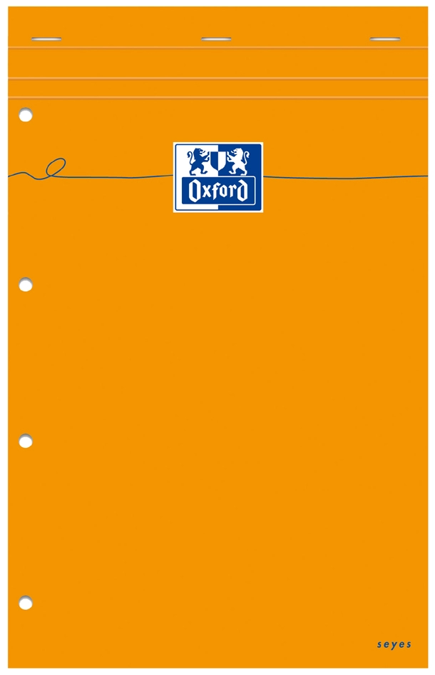 Een oxford notitieblok 210x315 geruit 80 vel orange koop je bij NiceSupplies.nl