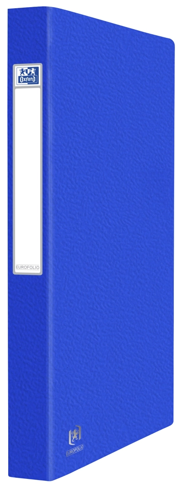 Een oxford ringband eurofolio+ din a4 karton 2-ring blauw koop je bij NiceSupplies.nl