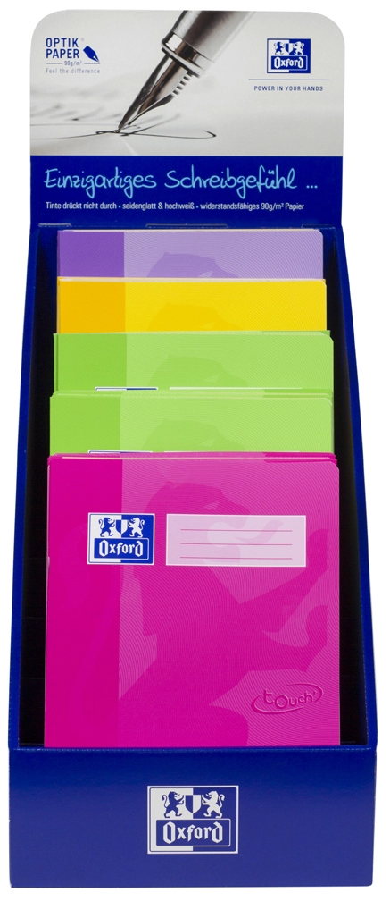 Een oxford schoolschrift touch lineatur 25-26 display koop je bij NiceSupplies.nl