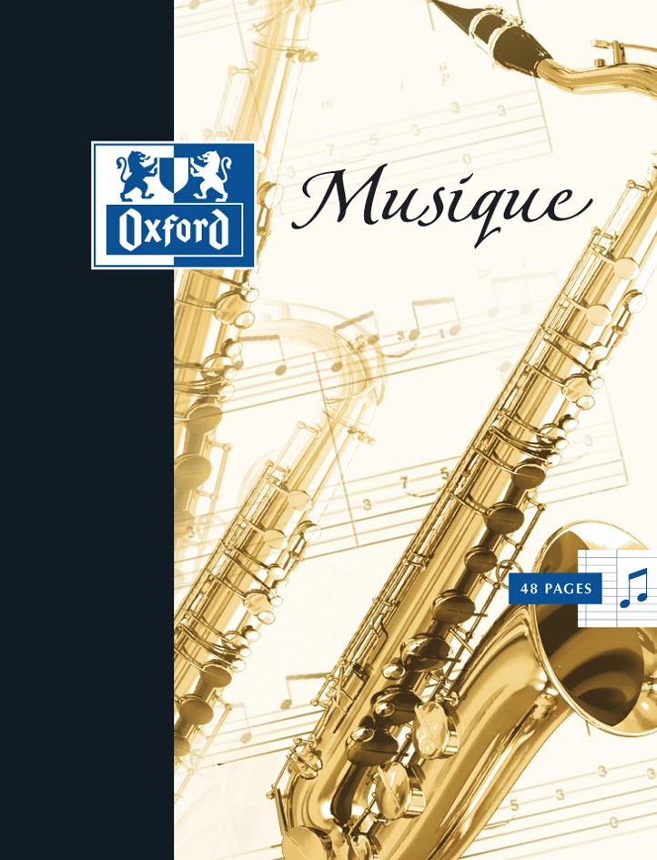 Een oxford schrift de musique 170x220mm 48 vel koop je bij NiceSupplies.nl