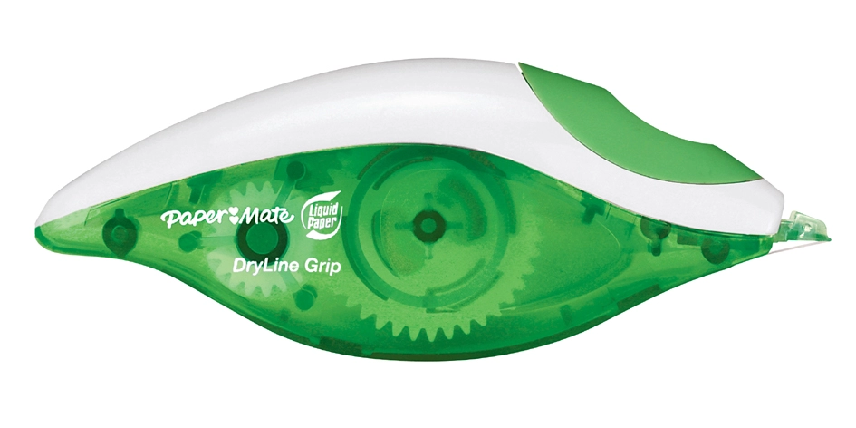 Een papermate correctieroller dryline grip 5mmx8-5 m koop je bij NiceSupplies.nl