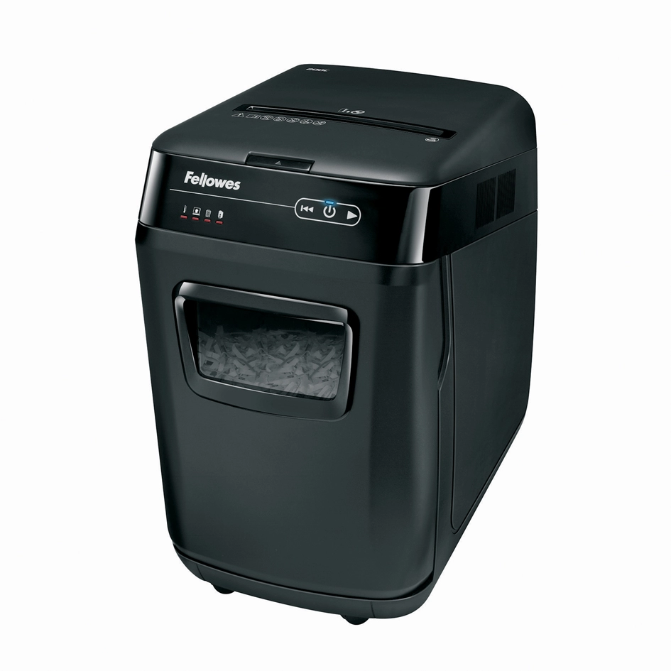 Een papiervernietiger fellowes automax 200c snippers 4x51mm koop je bij NiceSupplies.nl