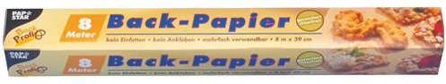 Een papstar bakpapier breedte 380mm lengte 8 m bruin koop je bij NiceSupplies.nl