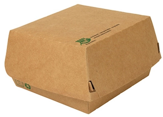 Een papstar burgerbox pure formaat 155x155x90mm extragroot koop je bij NiceSupplies.nl