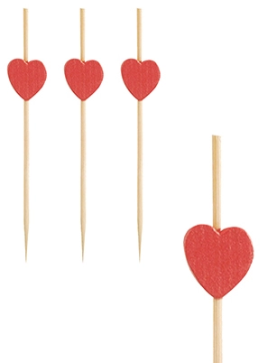 Een papstar fingerfood-spies heart-lengte 70 mm koop je bij NiceSupplies.nl