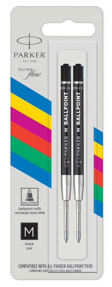 Een parker balpenvulling groot quinkflow basic groen koop je bij NiceSupplies.nl