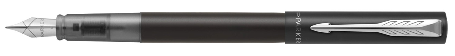 Een parker vulpen vector xl metallic blak c.c. koop je bij NiceSupplies.nl