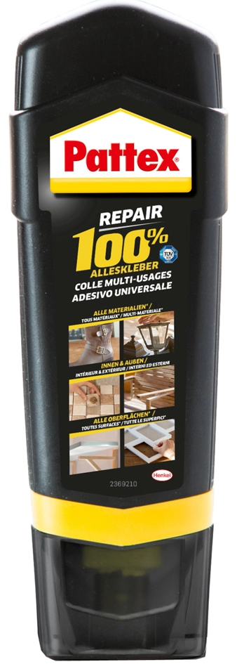 Een pattex alleslijm 100% repair 100gr tube koop je bij NiceSupplies.nl