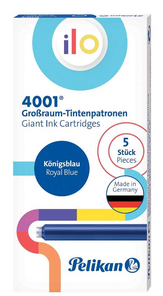 Een pelikan extra grote-inktpatronen ilo 4001 gtp/5 pink koop je bij NiceSupplies.nl