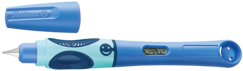 Een pelikan gripix vulpen blauw voor linkshandige koop je bij NiceSupplies.nl