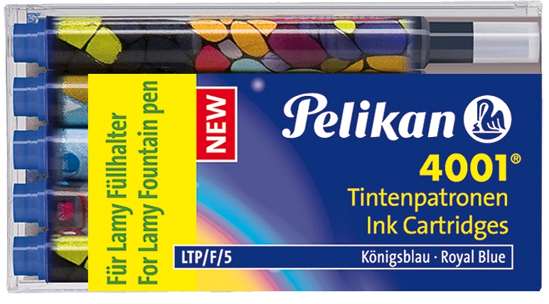 Een pelikan inktpatronen ltp-f-5 koningsblauw koop je bij NiceSupplies.nl