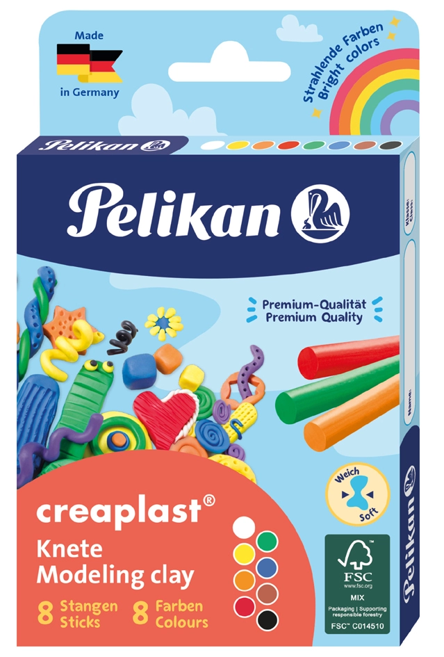 Een pelikan kinderknete creaplast faltschachtel koop je bij NiceSupplies.nl