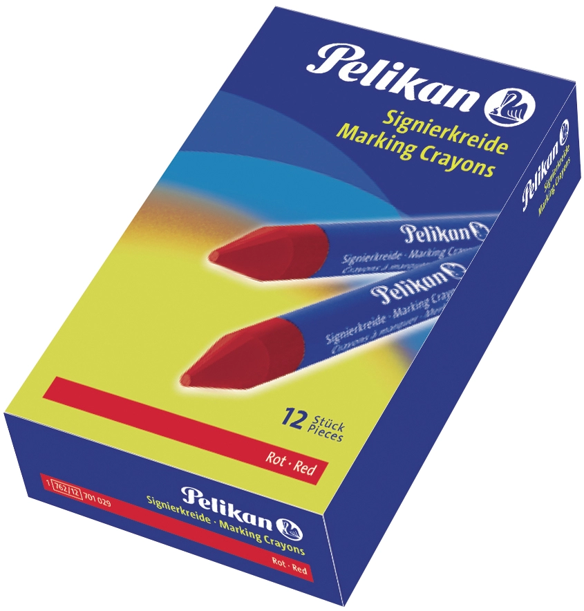 Een pelikan markeerkrijt 762 zwart diameter 13-5mm koop je bij NiceSupplies.nl