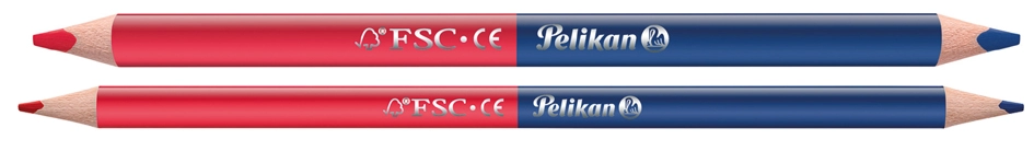 Een pelikan silbentrennstift d?nn rood-blauw koop je bij NiceSupplies.nl