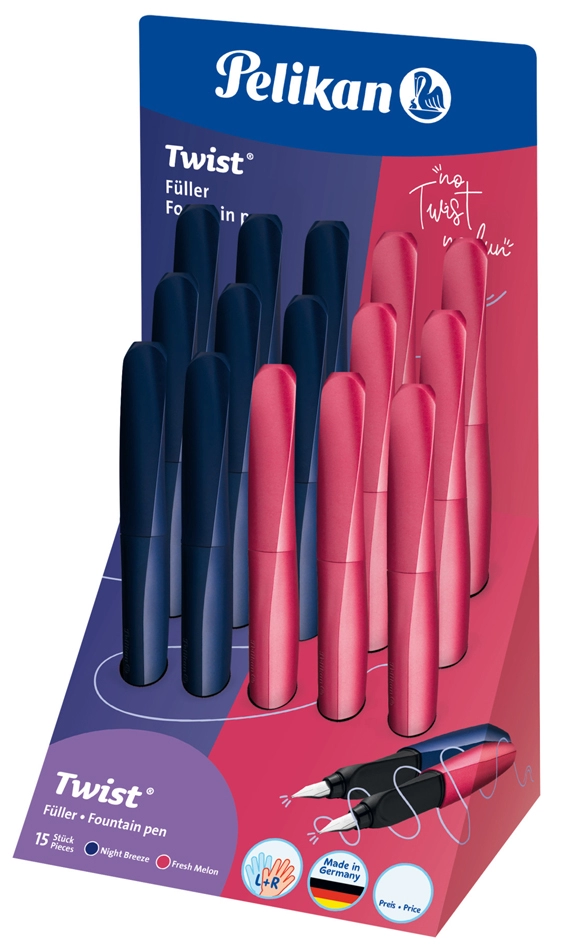 Een pelikan twist vulpen classy edition displaydoos koop je bij NiceSupplies.nl