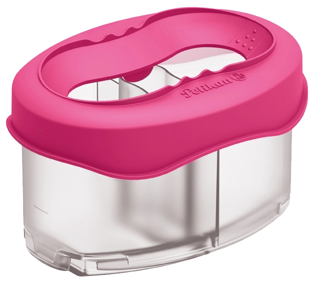 Een pelikan waterbox voor verfdoos space en pink koop je bij NiceSupplies.nl