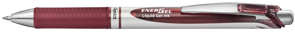 Een pentel liquid gel-rollerbalpen energel bl77 bordeauxrood koop je bij NiceSupplies.nl