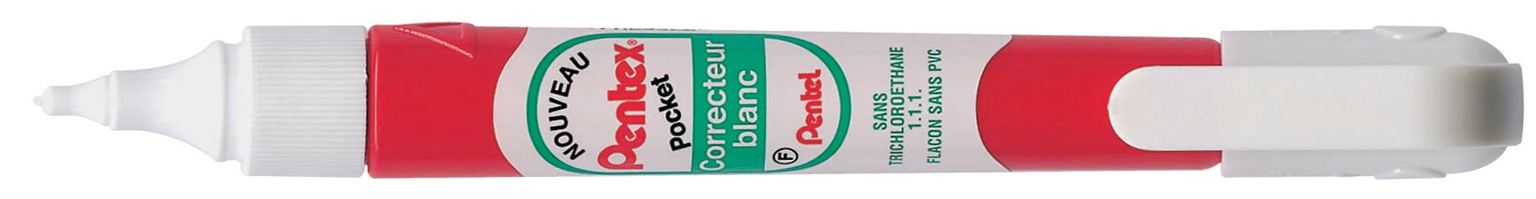 Een pentel stylo correcteur pentex pocket zlc21w wit koop je bij NiceSupplies.nl