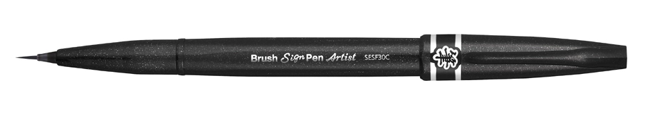 Een pentelarts penseelstift sign pen artist bruin koop je bij NiceSupplies.nl